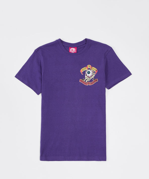 Destruction Short Sleeve Tee - Purple