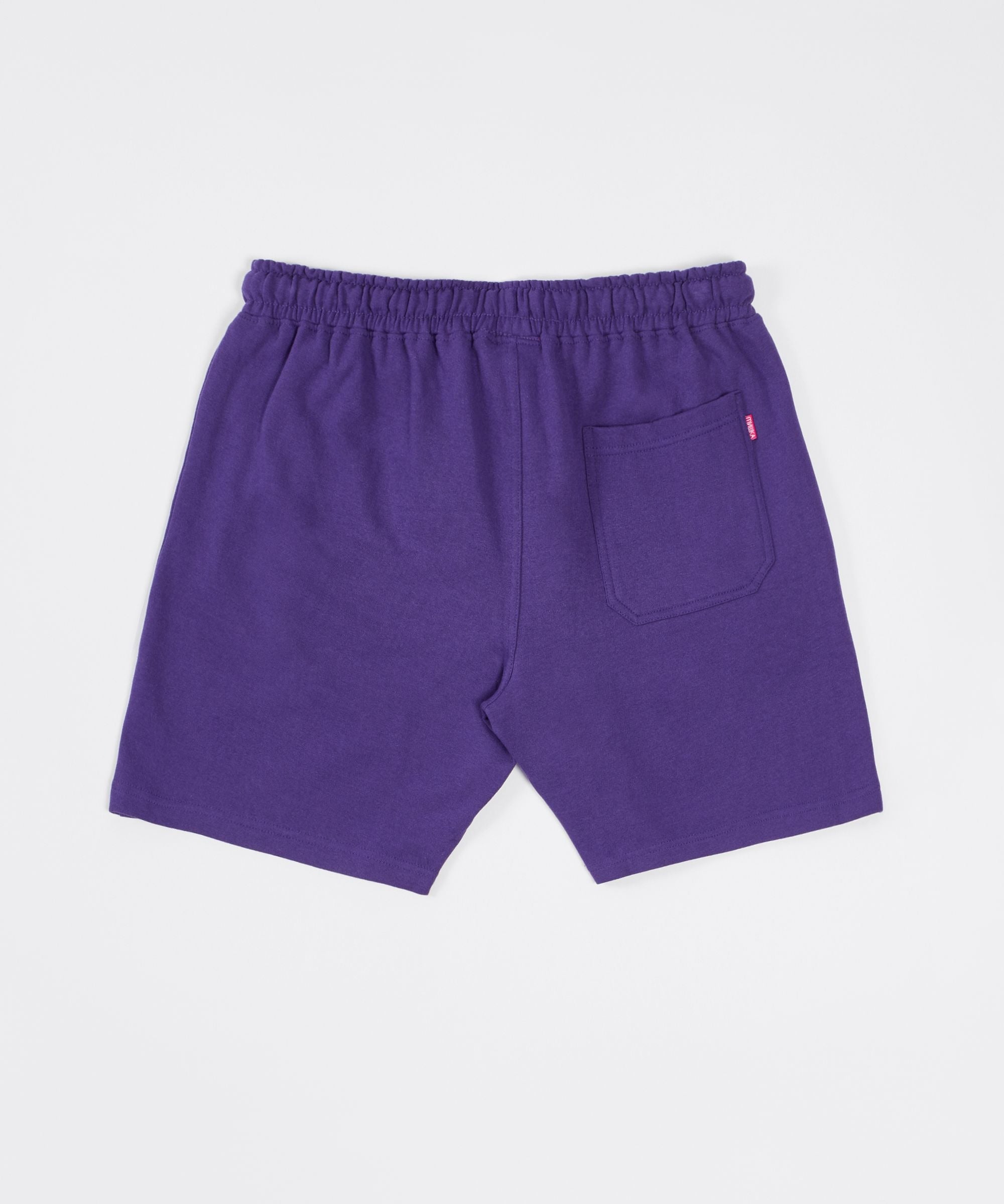 Destruction Fleece Shorts - Purple