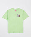 Foreign Cyco Short Sleeve Back Print Tee -  Light Green