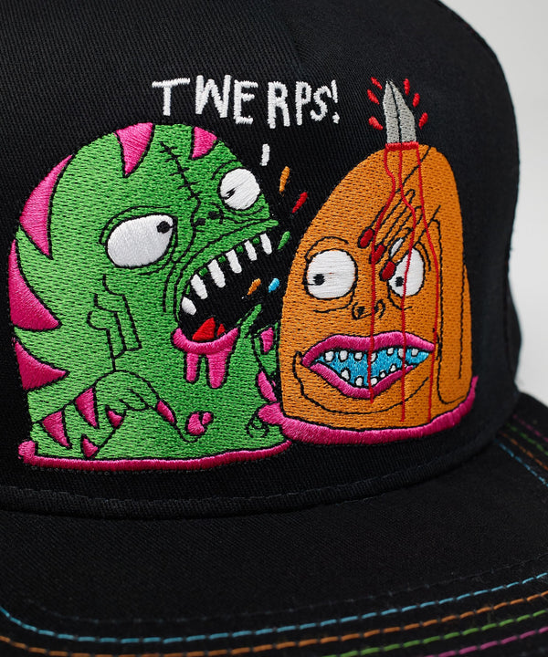 Twerps! Sword Play! Snapback Cap