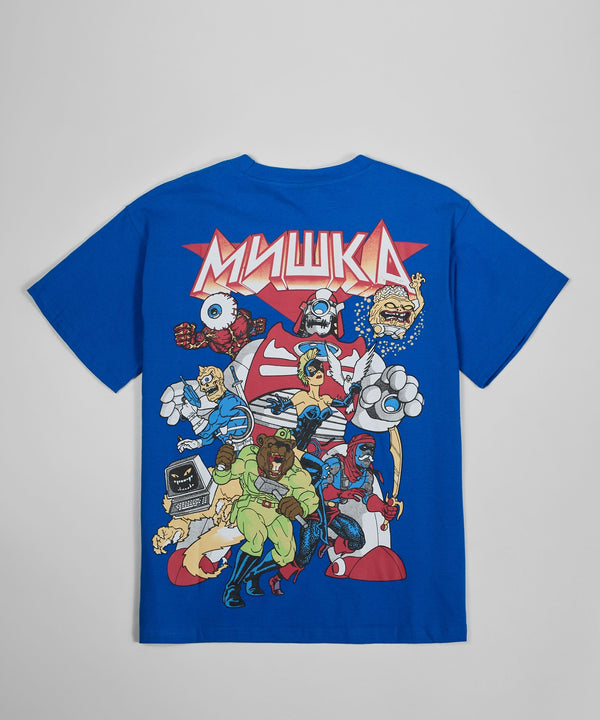 Mishka Keep Watch Short Sleeve Tee - Blue