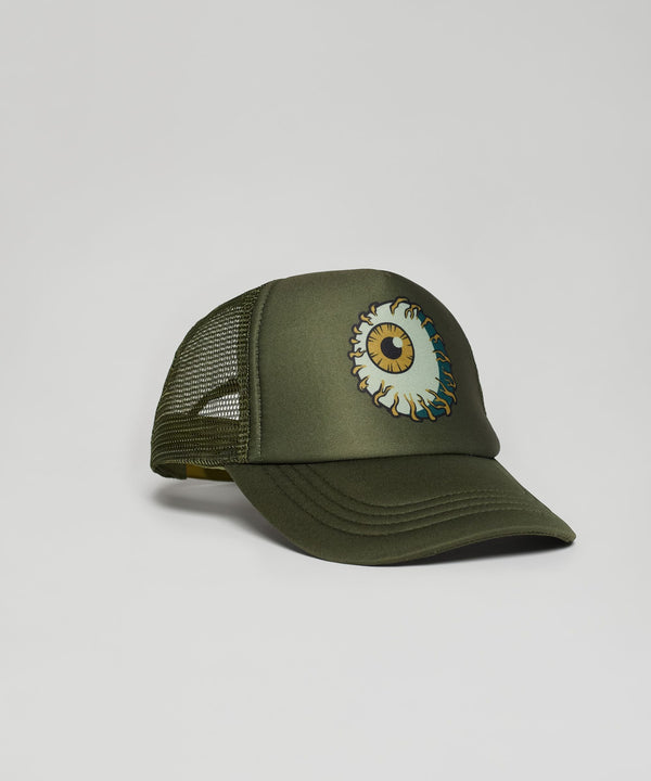 Mishka Keep Watch Trucker Hat - Olive Green