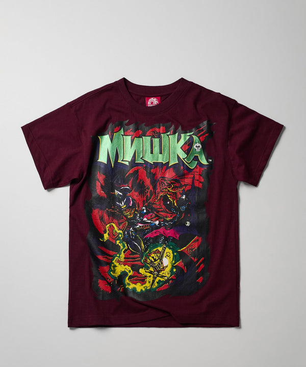 Mishka Issue 1 Short Sleeve Tee - Brown