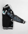 Troublemaker Varsity Jacket - Black