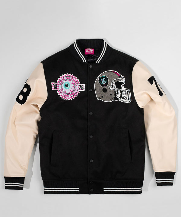 Death Adders Varsity Jacket - Black