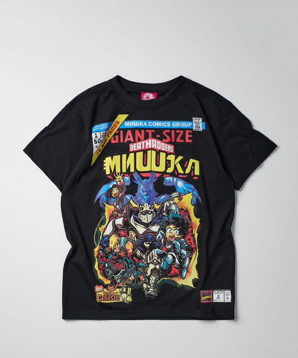 Comics Short Sleeve Tee - Black