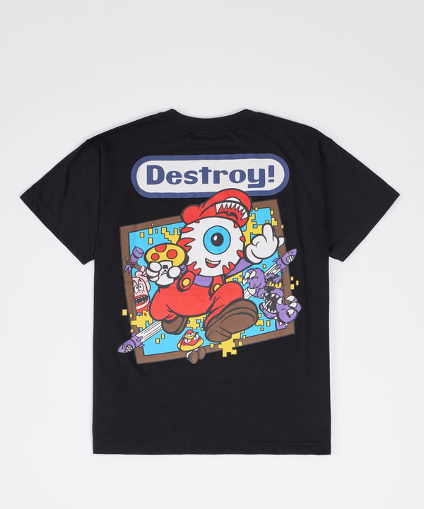 Destroy Short Sleeve Tee - Black