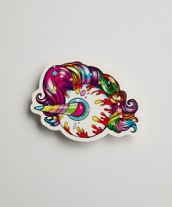 Keep Watch Unicorn Sticker