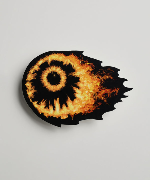 Keep Watch Flames Sticker