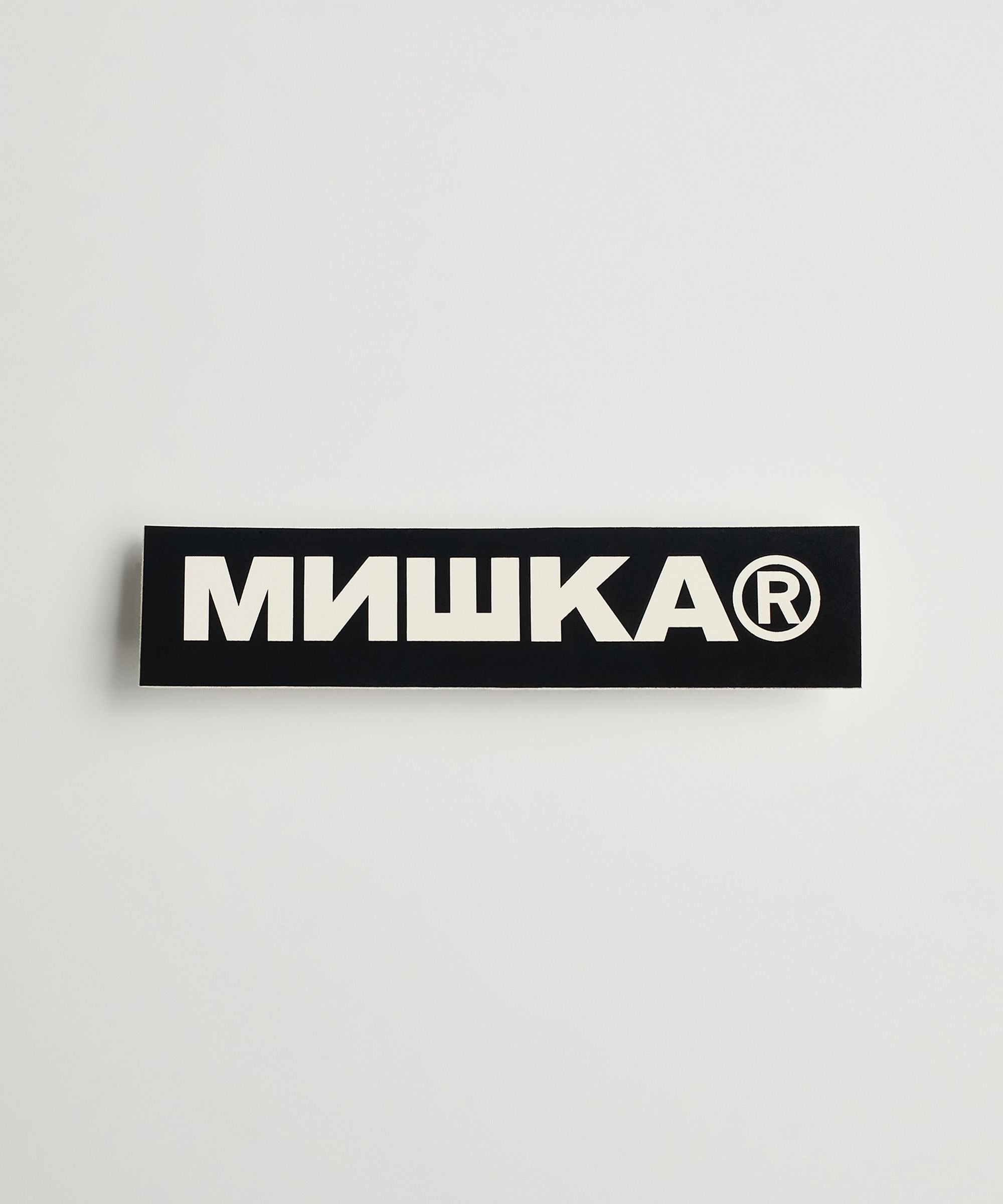 Mishka Bar Logo Sticker