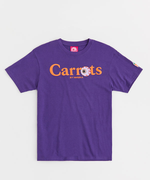 Mishka Carrots Short Sleeve Tee - Purple