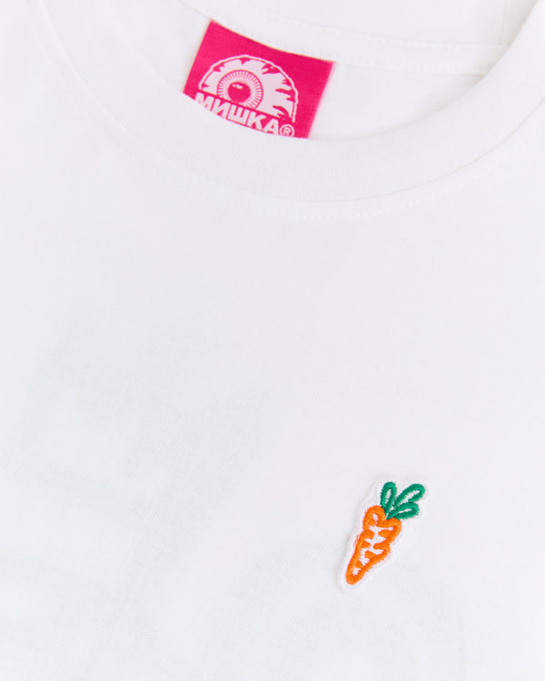 Carrots Long Sleeve Tee - White
