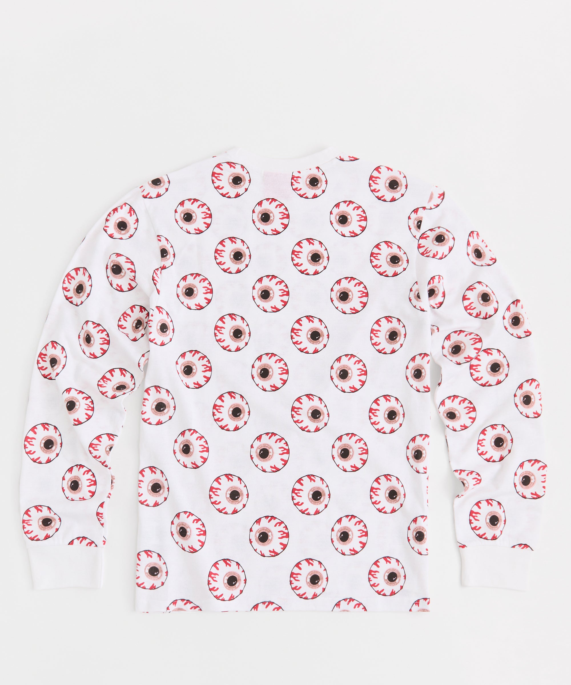 Carrots Crewneck Long Sleeve Tee - White