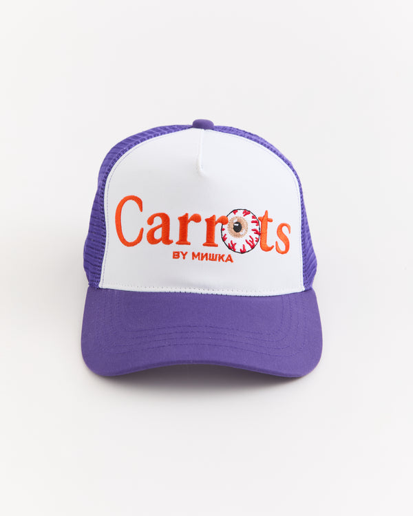 Mishka Carrots Trucker Hat - Purple