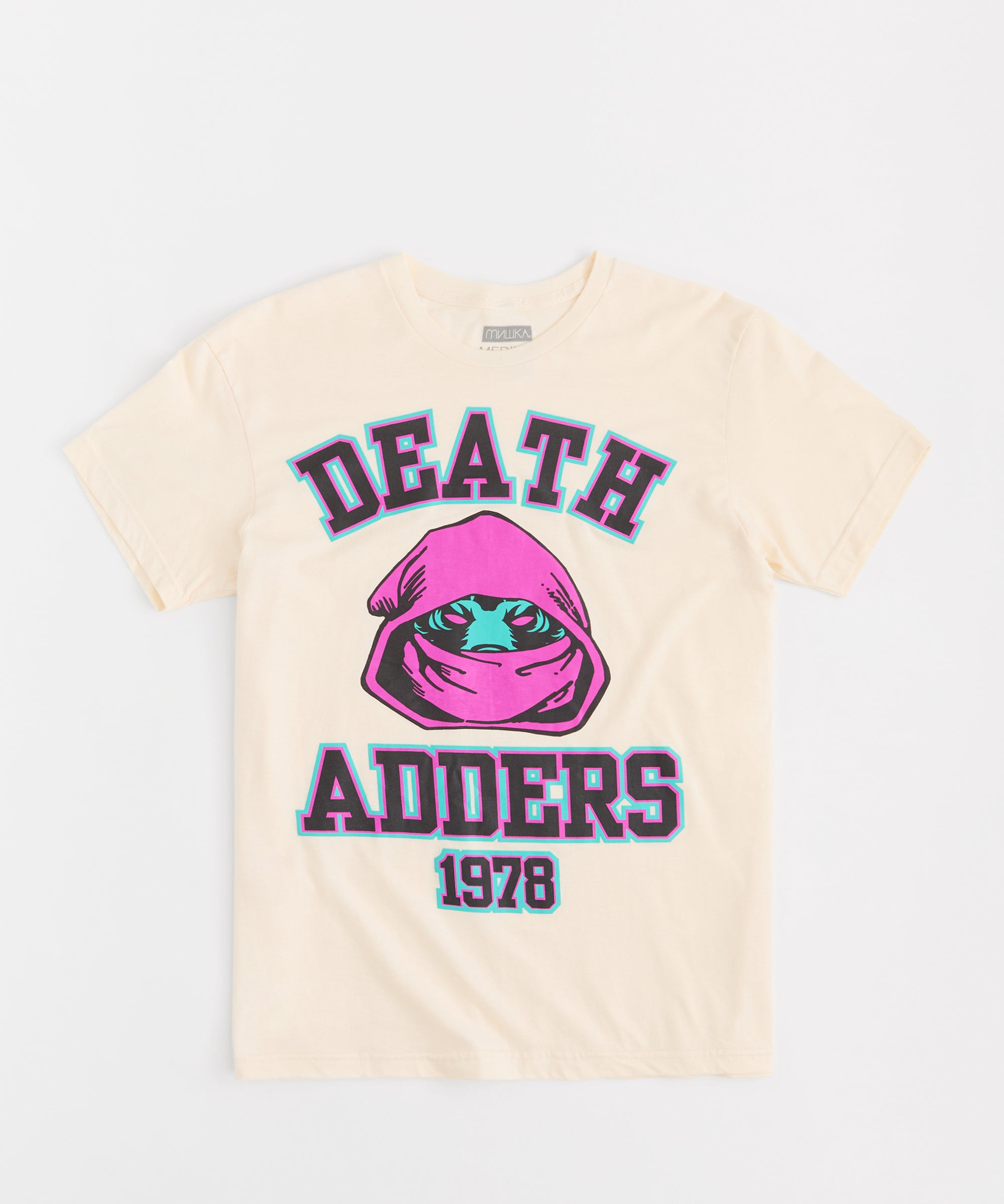 Death Adders Short Sleeve Tee - Cream