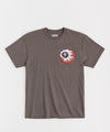Lamour Keep Watch Crest Short Sleeve Tee - Charcoal