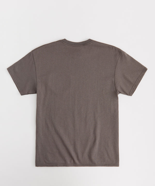 Lamour Keep Watch Crest Short Sleeve Tee - Charcoal