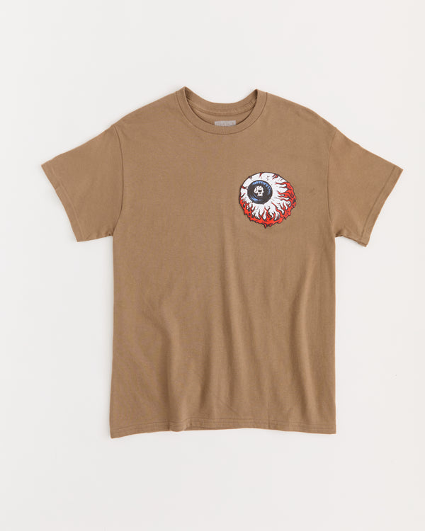 Lamour Keep Watch Crest Short Sleeve Tee - Brown