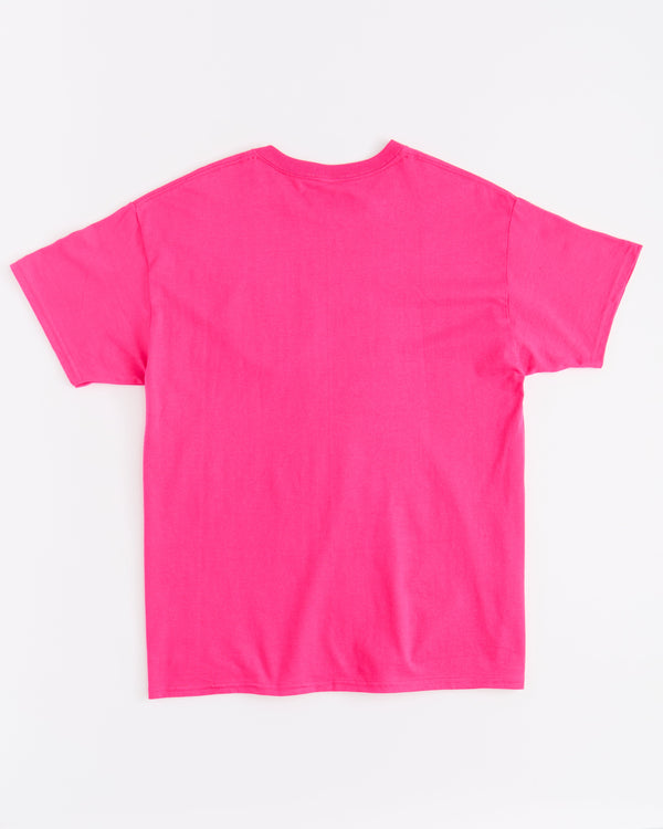 Lamour Keep Watch Crest Short Sleeve Tee - Pink