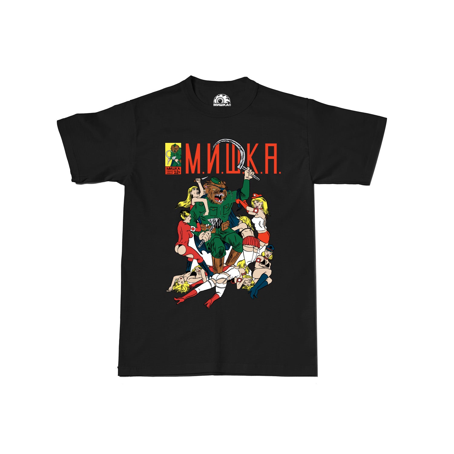 Timely Super Soldier Bear Tee - Mishka NYC